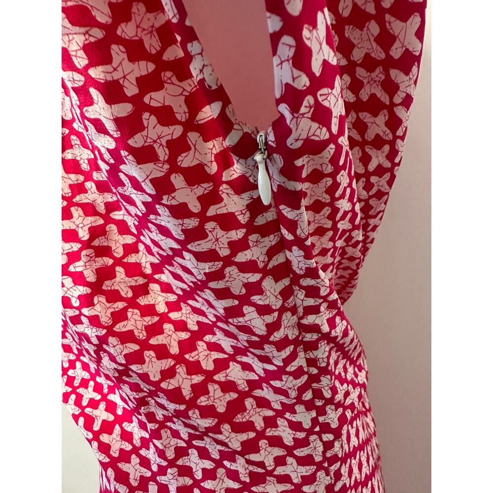 Thakoon 100% Silk Pink Print Dress - Picture 5 of 11
